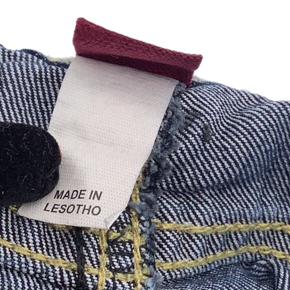 Childrens Place Girls Bootcut Stretch Denim Jeans Blue Size 6 Adjustable Waist - Picture 7 of 11